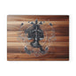 Elegant Law Theme Glass Cutting Board - Perfect for Gifts, Home Decor, Kitchenware, Legal Professionals, Housewarming