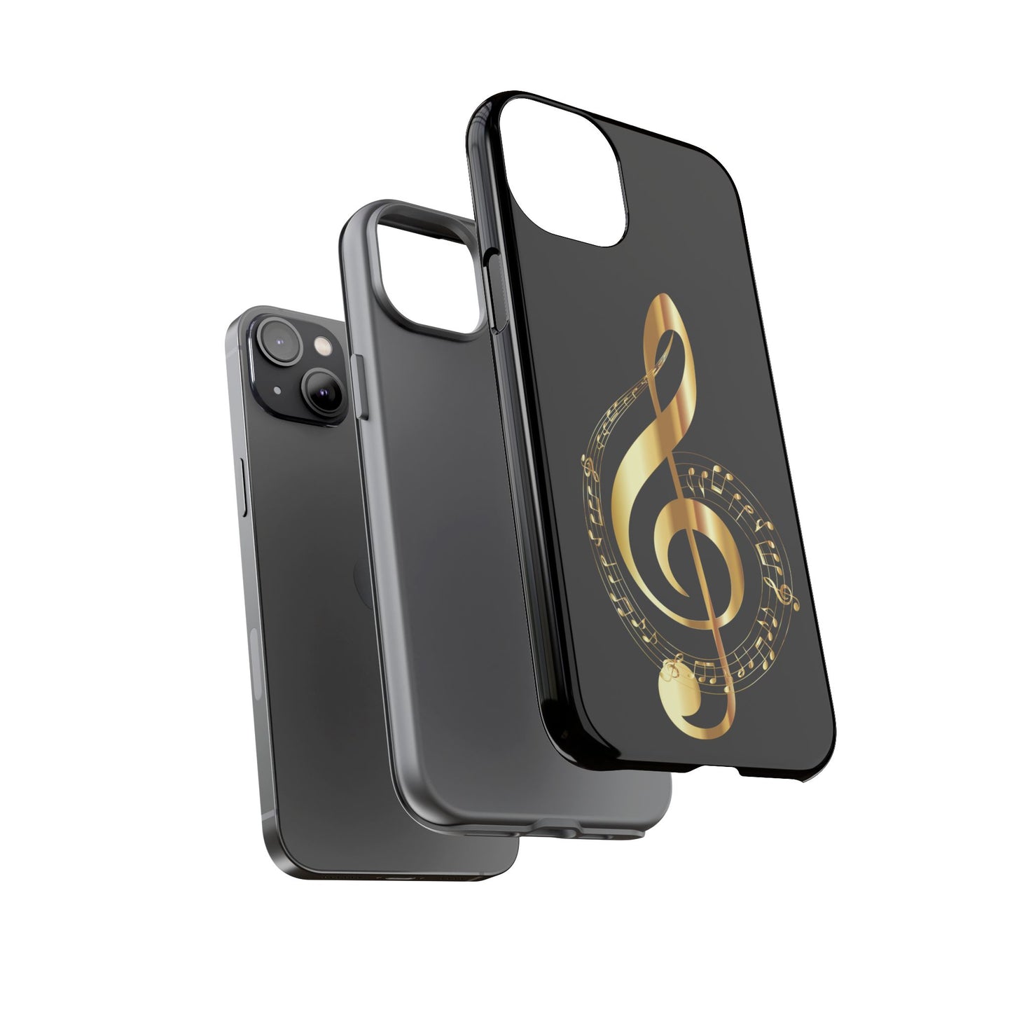 Tough Cases black gold musical Note