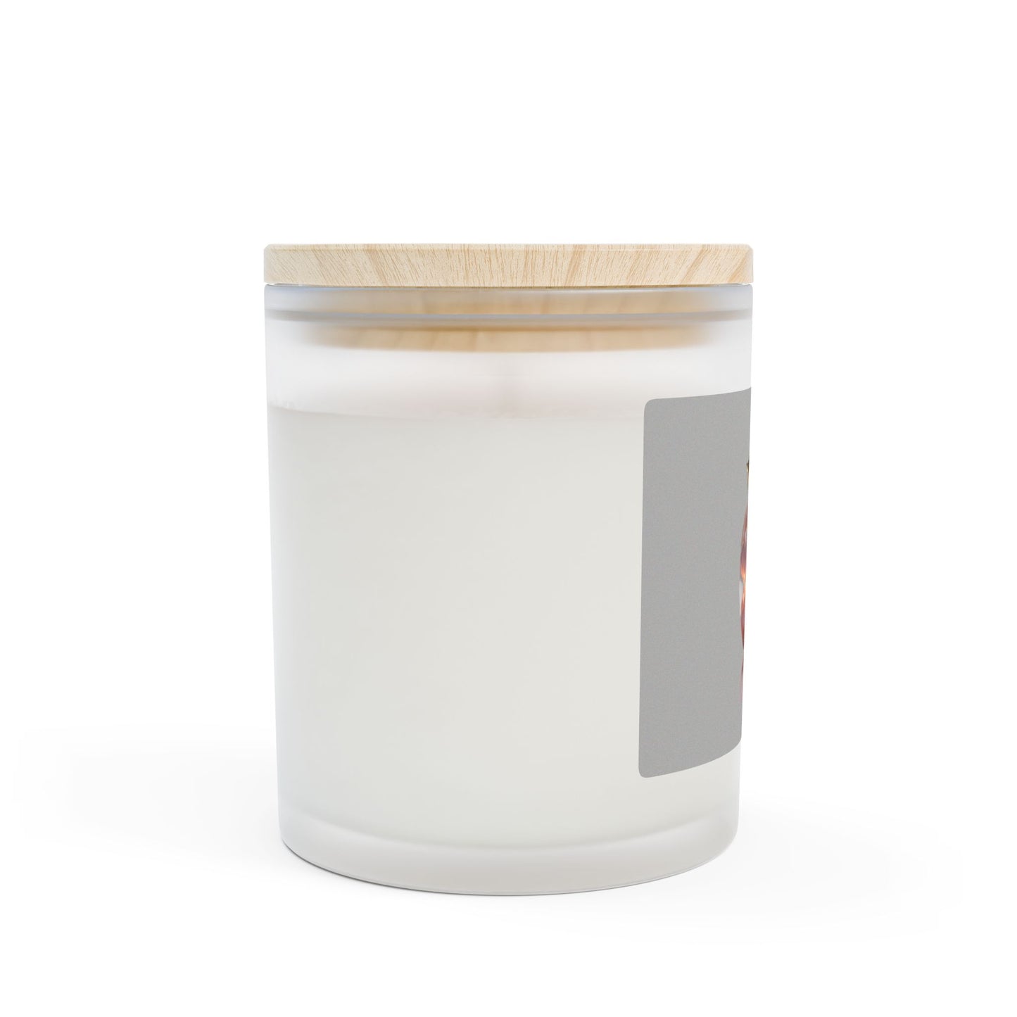 Frosted Glass Candle, 11oz