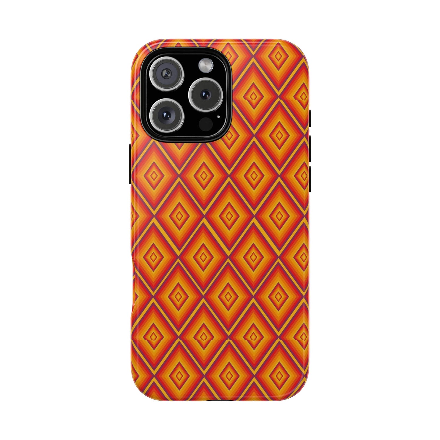 Geometric Phone Case, Tough Cases for Protection, Stylish Smartphone Cover, Vibrant Patterned Phone Accessory, Unique Gift Idea, [...]