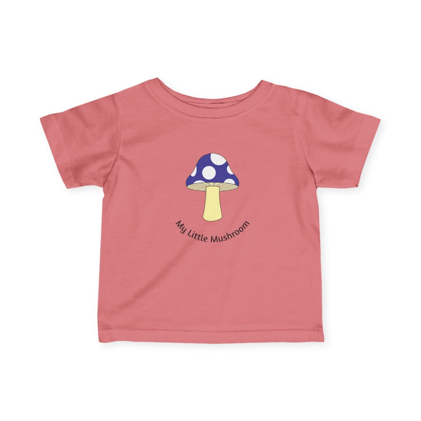 Infant Mushroom Tee, Baby Shirt, Cute Toddler Tee, My Little Mushroom, Kids Clothing, Funny Infant T-Shirt
