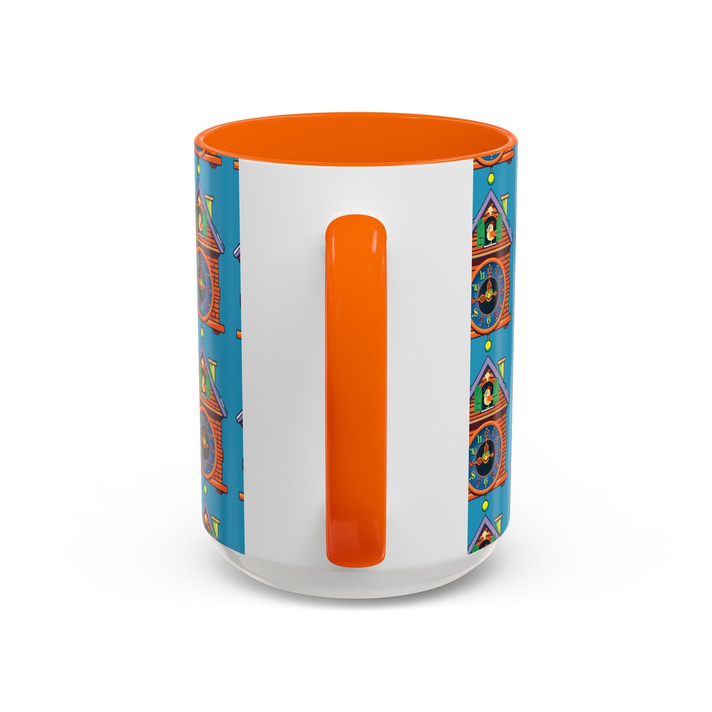 Whimsical Clock House Coffee Mug Unique Gift for Home Decor