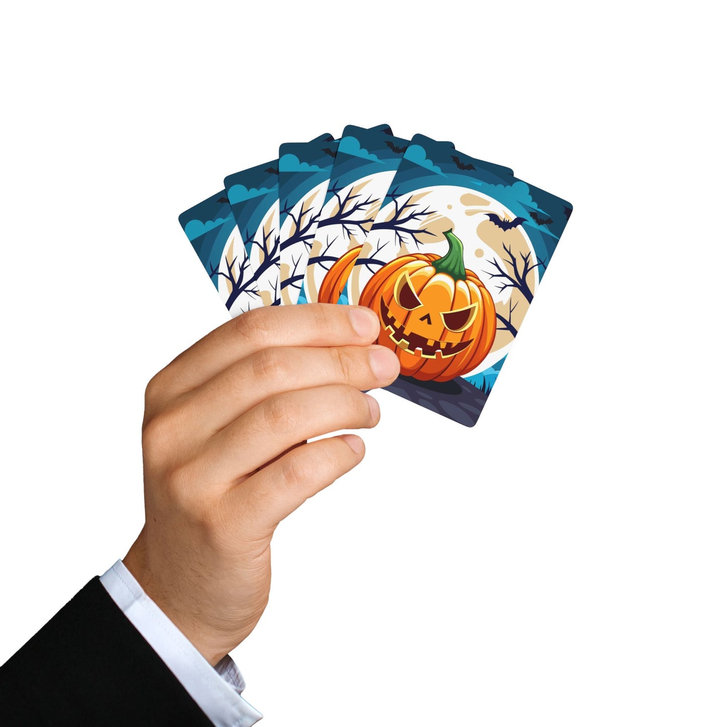 Halloween Themed Playing Cards, Spooky Poker Deck for Parties, Unique Gift for Card Lovers, Trick-or-Treat Games, Fall Celebrations