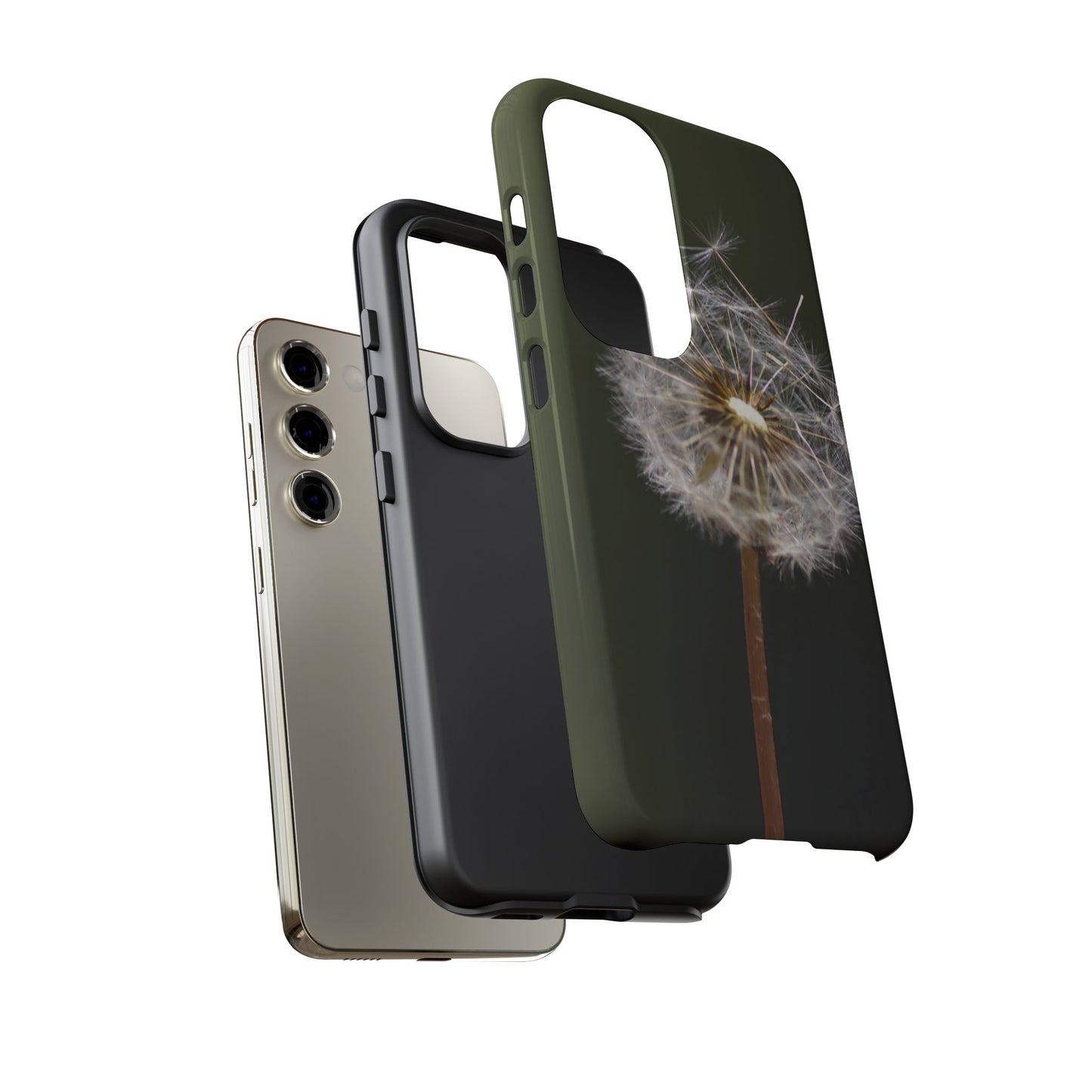 Dandelion Photo Tough Case — Protective Floral Phone Cover
