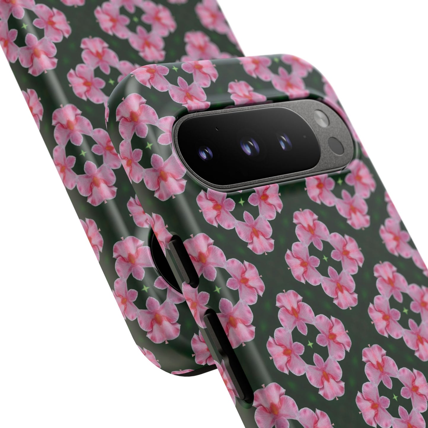 Tough Cases - Floral Phone Case, Stylish Protective Cover for Women, Gift Idea for Birthdays, Unique Floral Design, Trendy Tech Accessory