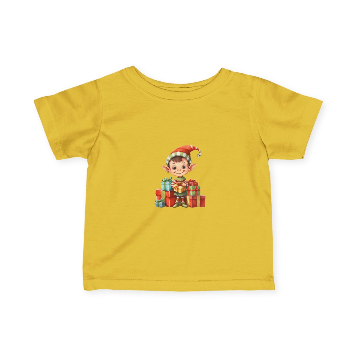 Christmas Elf Infant Tee, Cute Christmas Gift, Baby Holiday Outfit, Toddler Christmas Shirt, Kids Winter Apparel