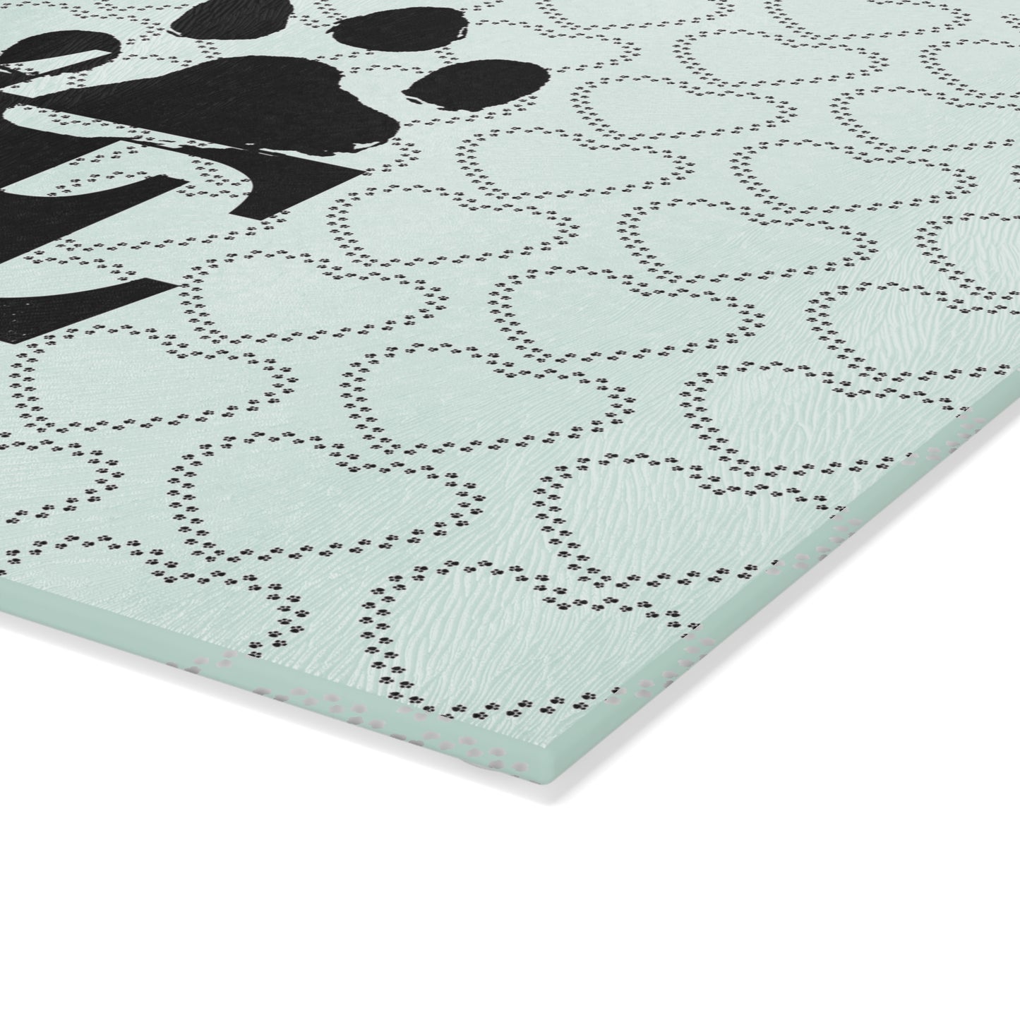 Love Paw Glass Cutting Board, Pet Lover Kitchen Decor, Heart Pattern Chopping Board, Unique Gift for Dog Owners, Wedding Gift, [...]
