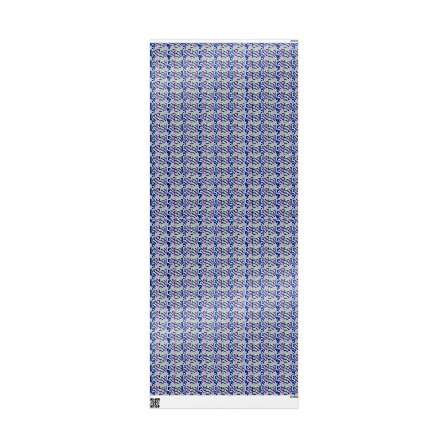 Musical Note Wrapping Paper, Fun Gift Wrap for Music Lovers, Birthday