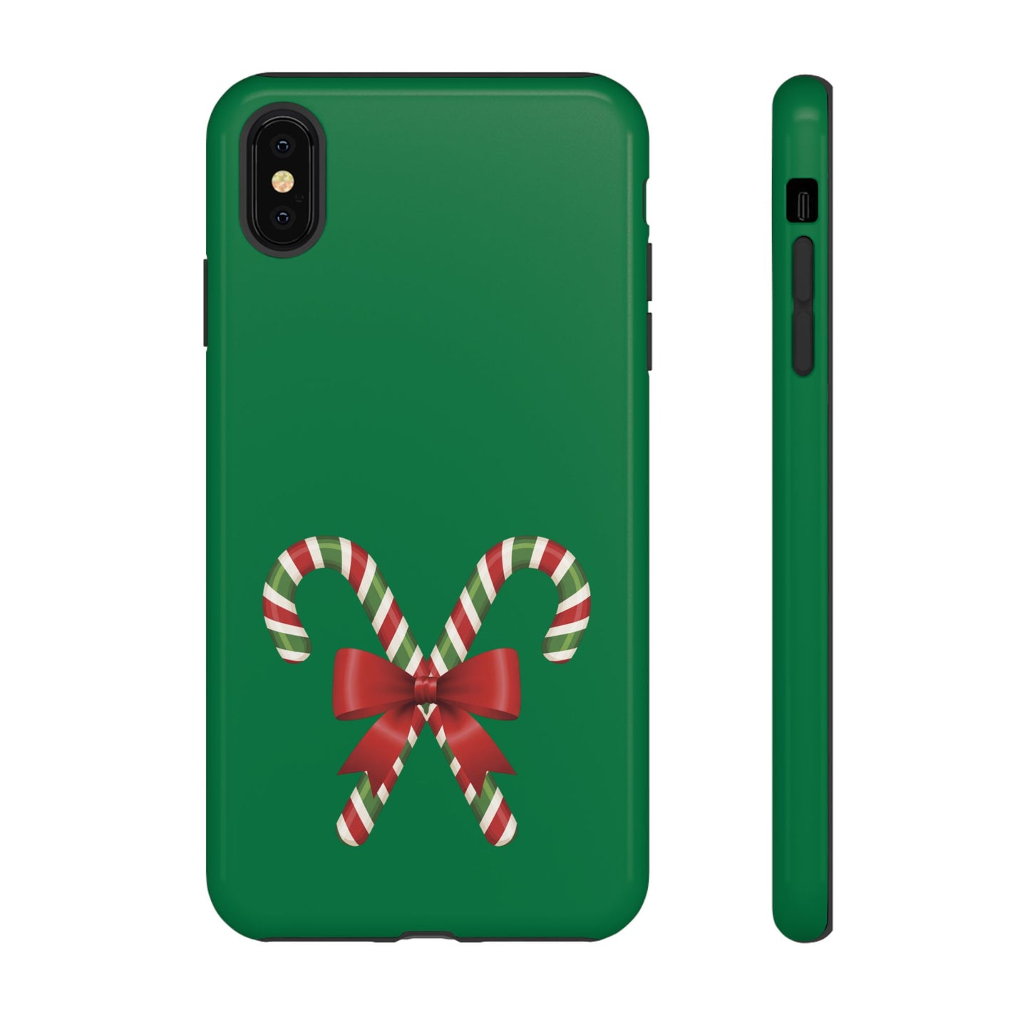 Candy Cane Phone Case: Holiday Spirit, Festive Gift, Cute Accessories, Christmas Decor, Seasonal Style