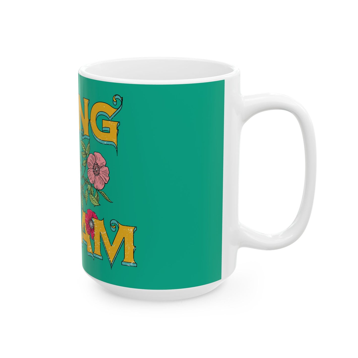 Living the Dream Ceramic Mug - Cozy Coffee Cup for Dreamers, Inspirational Gift, Tea Lover's Delight, Motivational Drinkware, Home & [...]