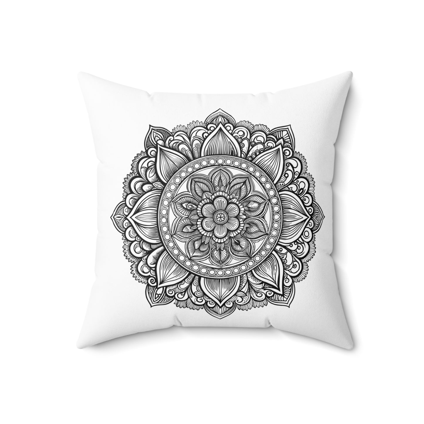 Boho Mandala Pillow
