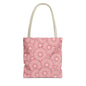 Charming Floral Tote Bag, Perfect for Spring, Eco-Friendly Shopping