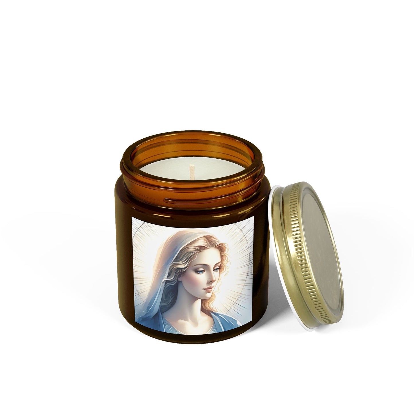 Coconut Apricot Scented Candles, Divine Serenity Candle, Meditation Candle, Gift for Her, Home Decor, Relaxation