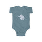 Cute Elephant Infant Bodysuit, Baby Shower Gift, Newborn Outfit, Toddler Clothing, Unisex Baby Wear
