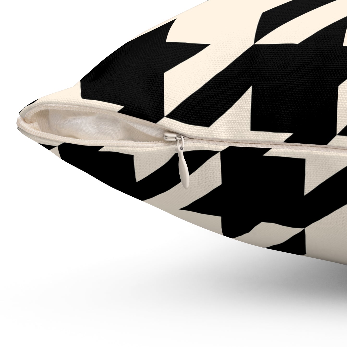 Chic Houndstooth Pillow, Modern Decor Cushion, Stylish Throw Pillow, Home Accent, Trendy Gift Idea, Living Room Decor
