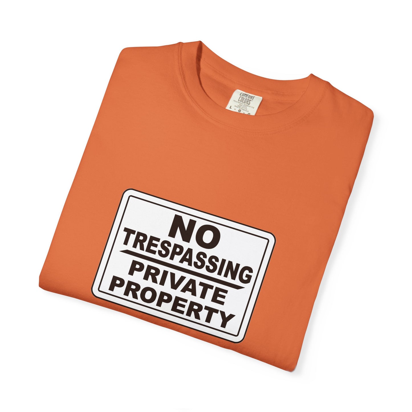 Unisex Garment-Dyed T-Shirt with Bold 'No Trespassing' Design | Casual Wear, Gift for Outdoors Lovers, Funny Shirt, Statement Tee, [...]