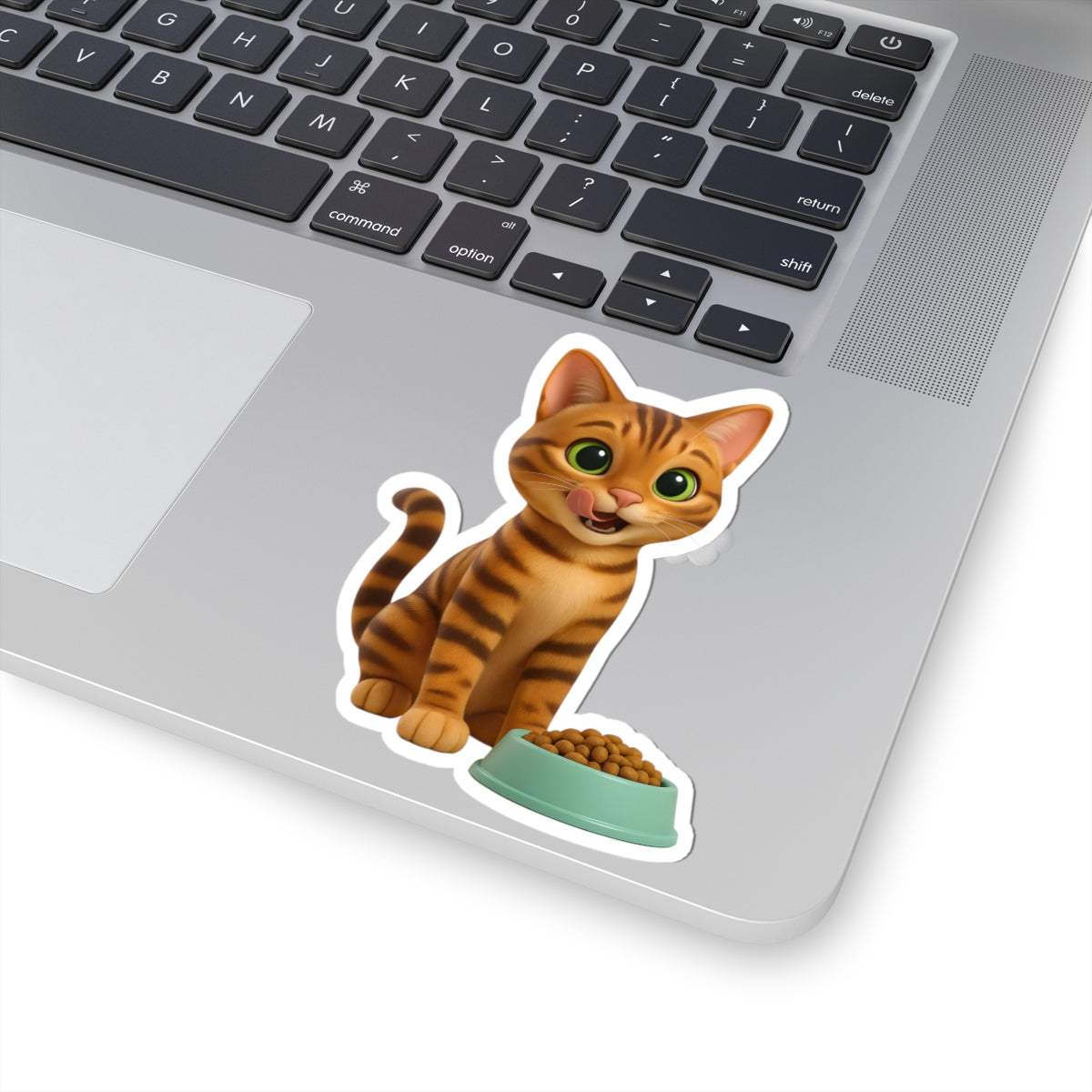 Playful Cat Kiss-Cut Stickers - Cute Pet Decor for Cat Lovers