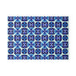 Blue Moroccan Tile Glass Cutting Board — Decorative Kitchen Chopping Board