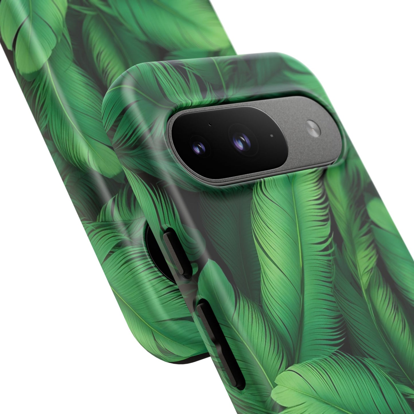 Tough Cases - Tropical Leaf Phone Case, Nature-inspired, Phone Accessory, Gift for Her, Jungle Theme, Eco-Friendly