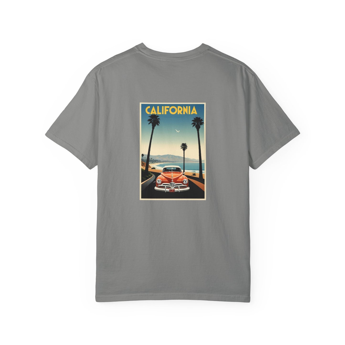 California Surf Style T-Shirt, Unisex Beach Tee, Vintage California Graphic Shirt, Summer Casual Wear, Surfing Enthusiasts Apparel