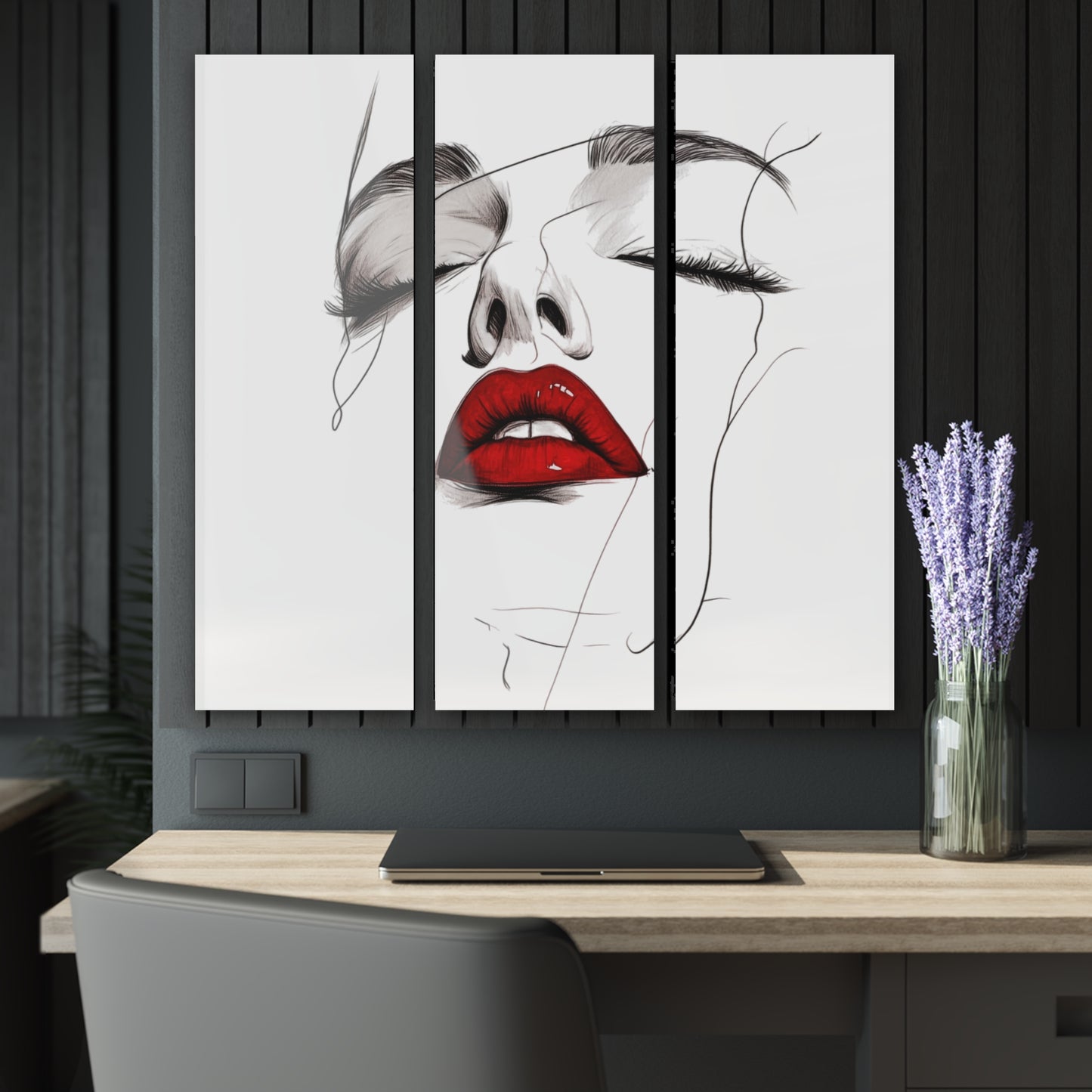 Elegant Acrylic Triptych Art Print, Modern Wall Decor, Home Aesthetic, Gift for Art Lovers, Contemporary Artwork, Unique Gift Idea, [...]