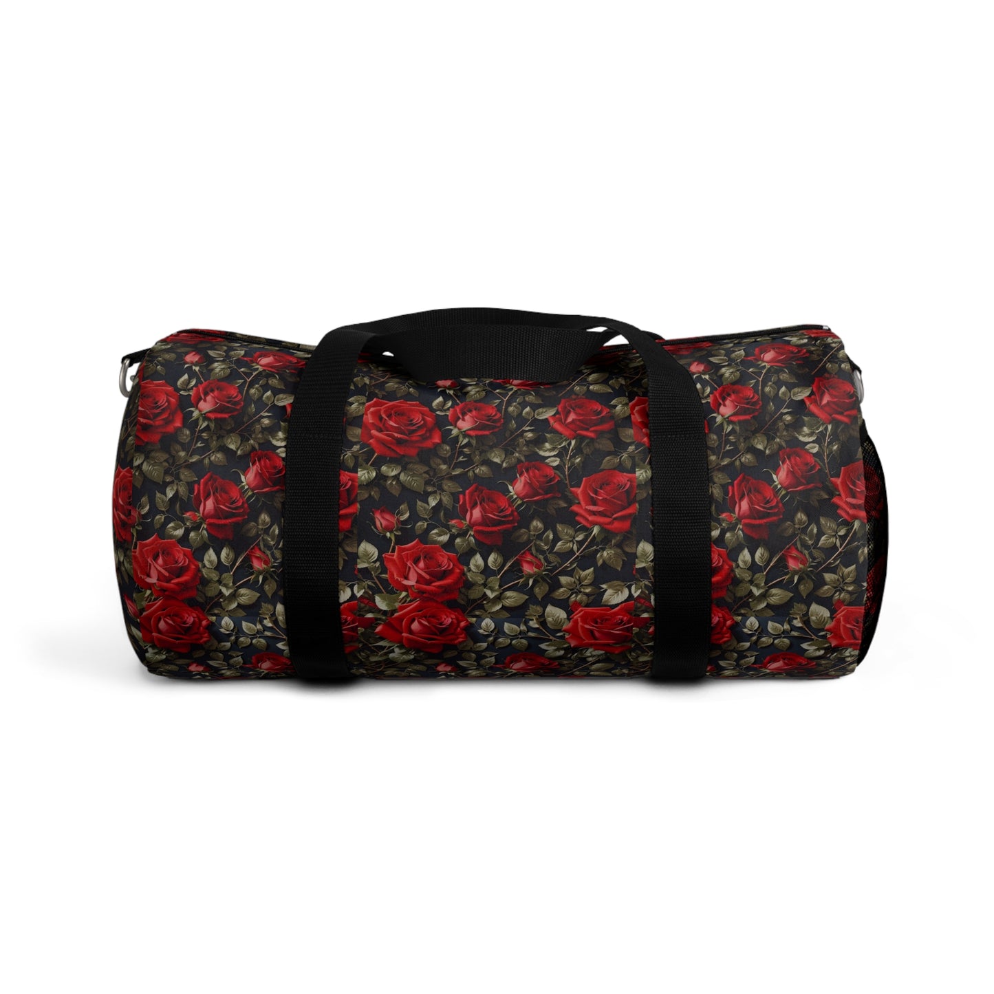 Romantic Floral Duffel Bag, Travel Bag, Gym Bag, Weekend Getaway Bag, Floral Print Luggage, Beautiful Rose Design