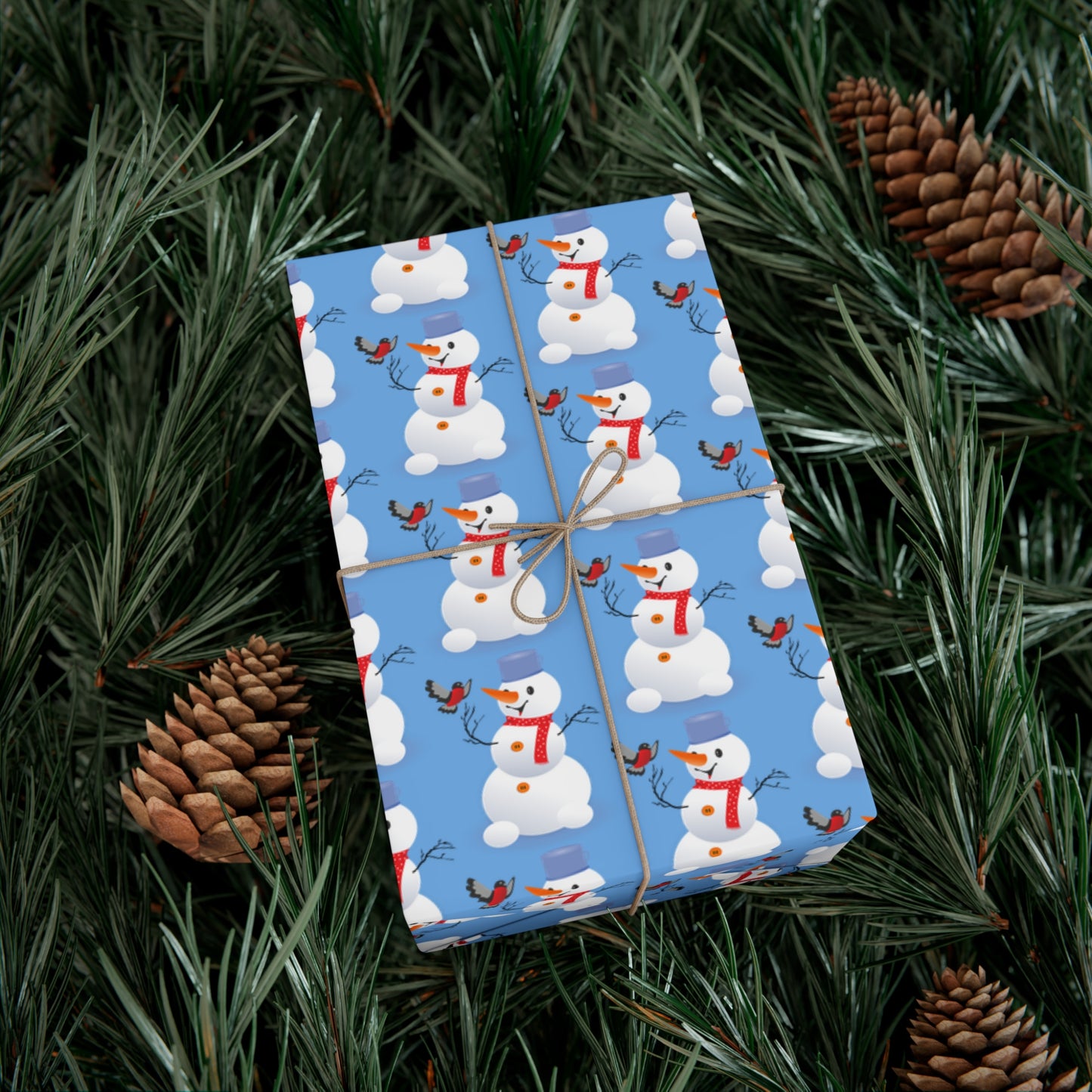 Snowman Gift Wrap Papers for Holiday Cheer, Christmas, Winter Parties, Eco-Friendly Wrapping, Festive Gifts, Seasonal Celebrations