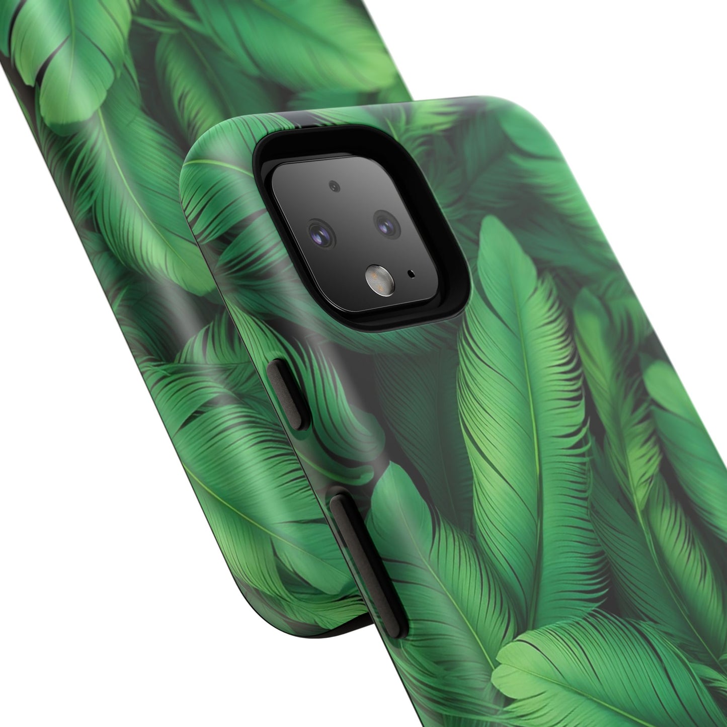 Tough Cases - Tropical Leaf Phone Case, Nature-inspired, Phone Accessory, Gift for Her, Jungle Theme, Eco-Friendly