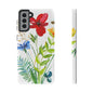 Floral Watercolor Tough Phone Case — Wildflower Bouquet Protective Cover