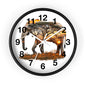 Elephant Sunset Wall Clock, Nature Decor, Wildlife Home Accessory, Animal Lover Gift, Safari Themed Clock, Unique Wall Art