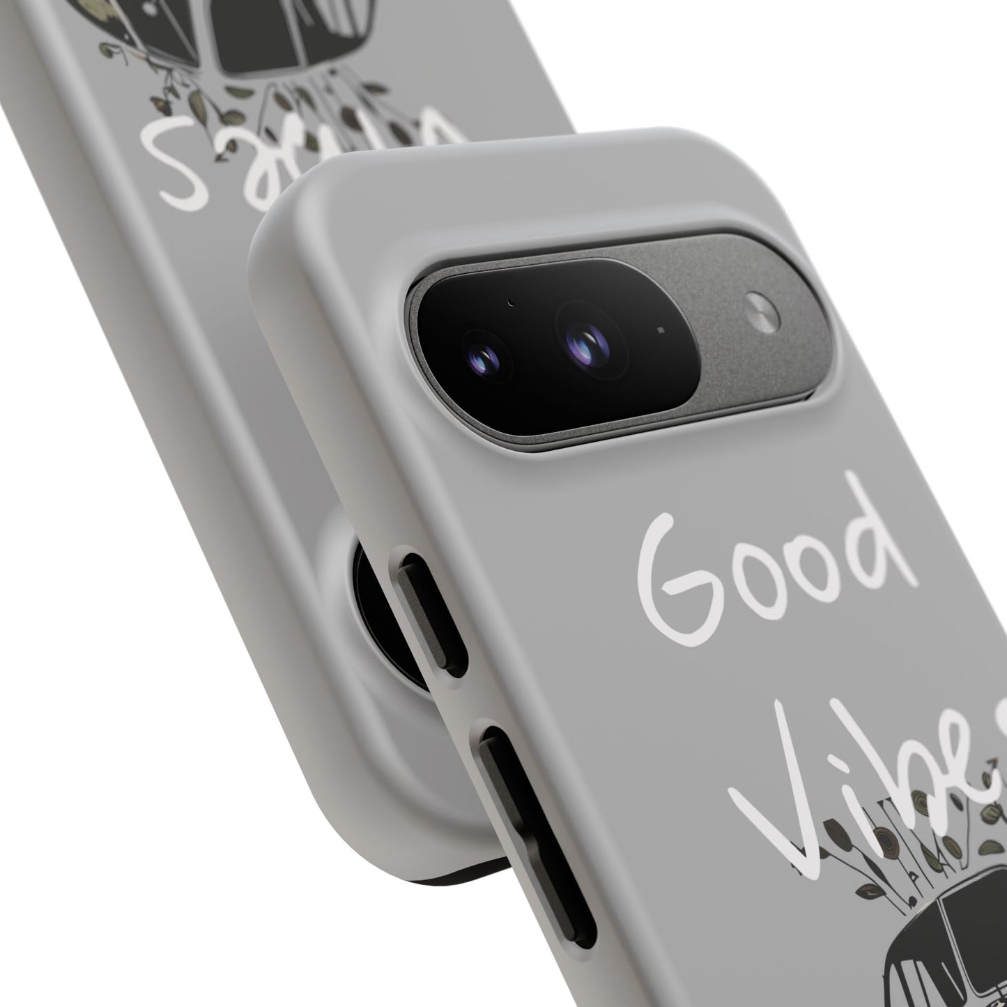 Floral Phone Case | Good Vibes, Phone Accessories, Gift for Her, Trendy Tech, Summer Vibes, Birthday Gift