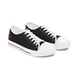 Low Top Sneakers — Black Dragon Wing Accent
