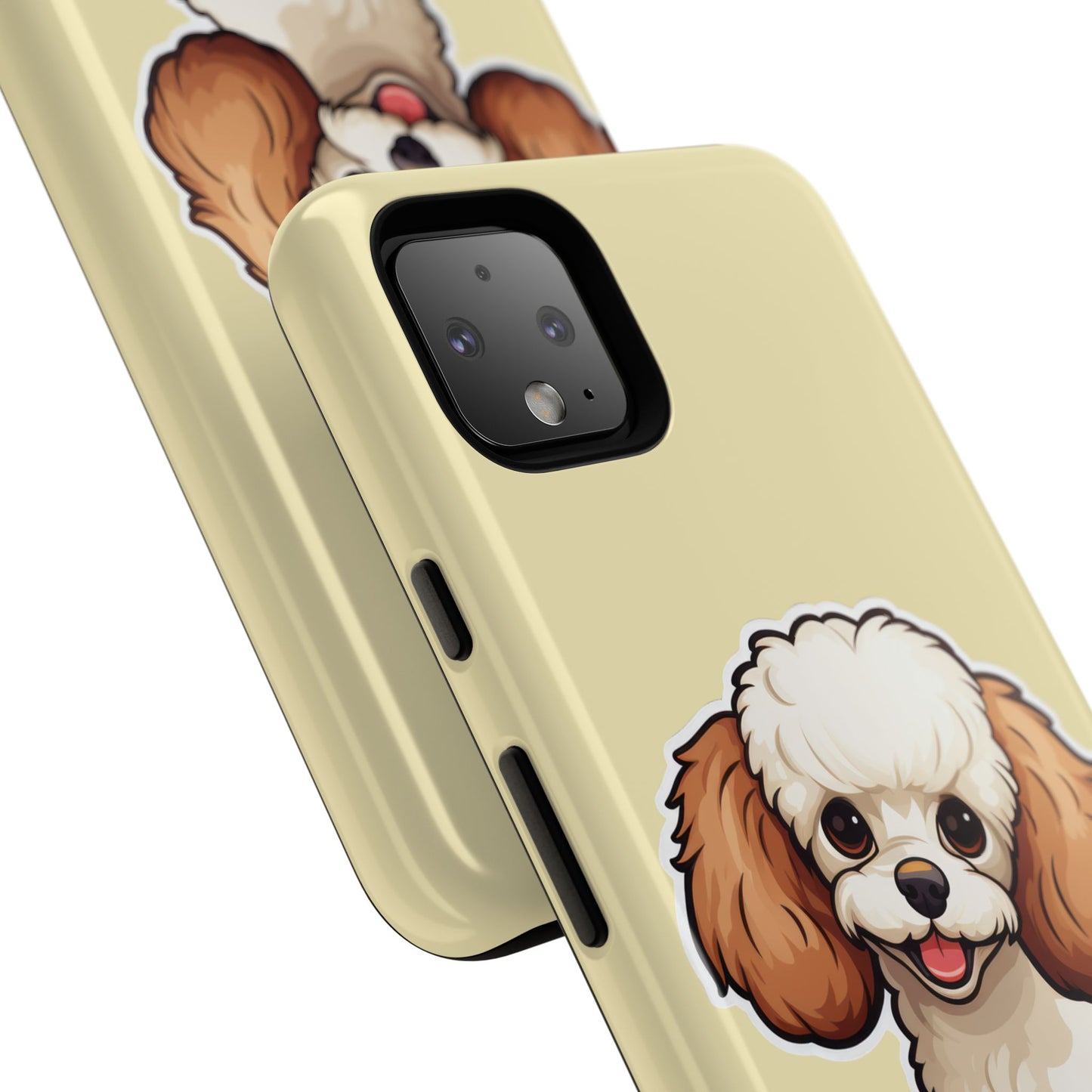 Cute Dog Phone Case, Pet Lover Gift, Custom Phone Cover, Cartoon Dog Case, Durable Phone Accessory