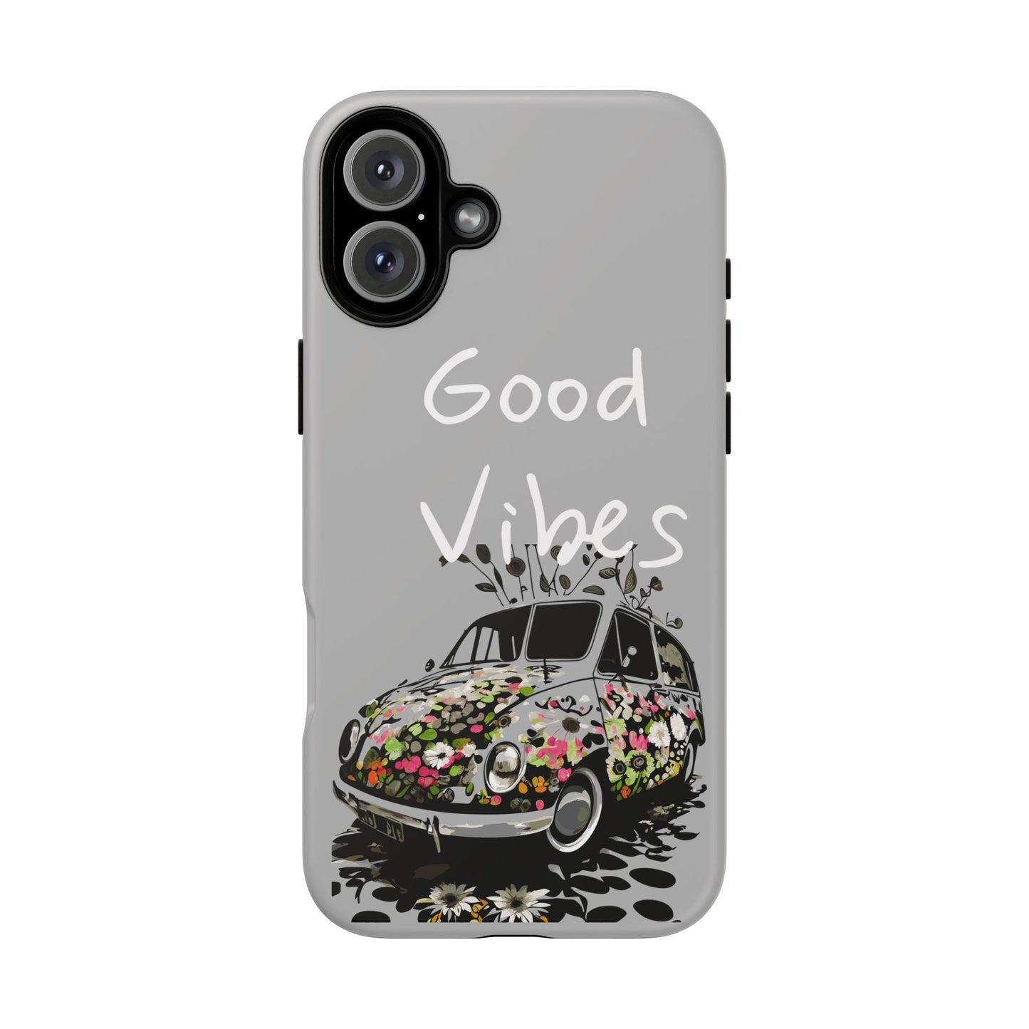 Floral Phone Case | Good Vibes, Phone Accessories, Gift for Her, Trendy Tech, Summer Vibes, Birthday Gift