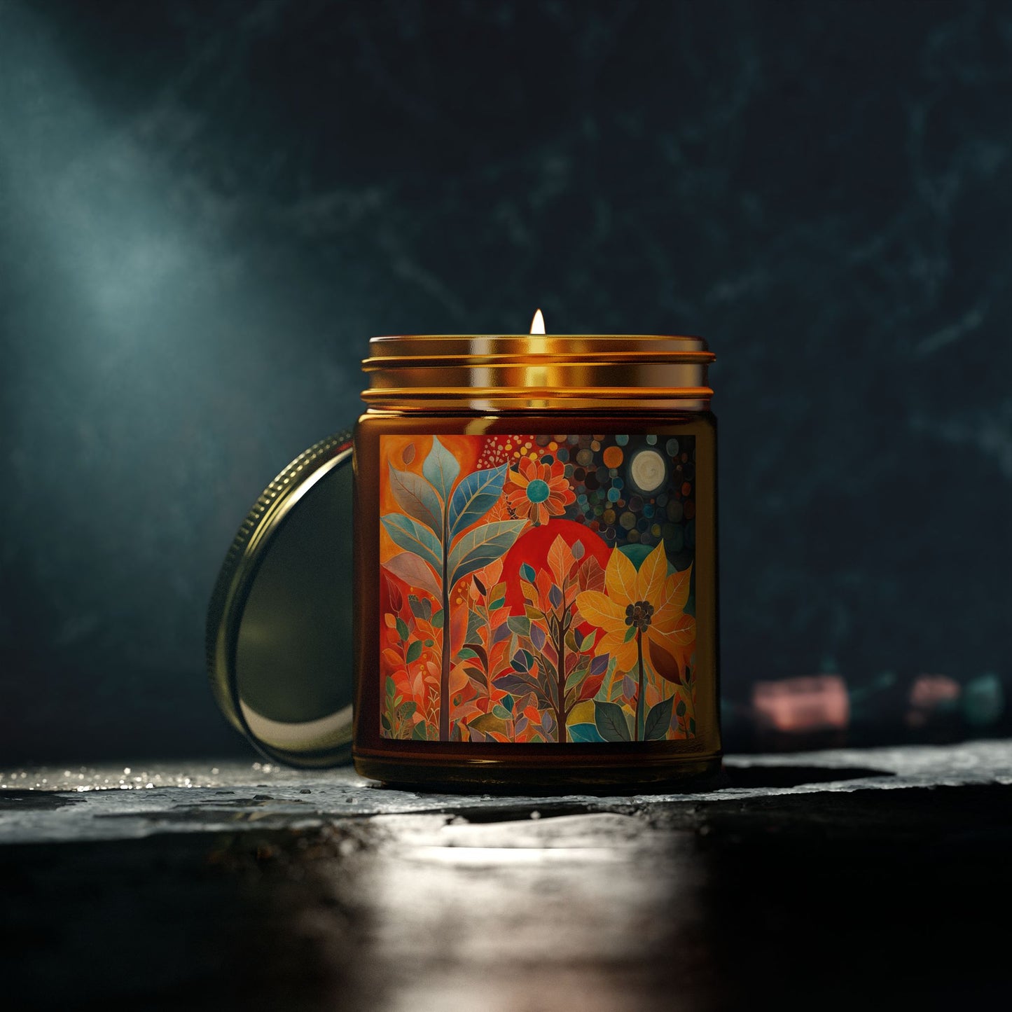 Scented Candles, Coconut Apricot Wax (4oz, 9oz)