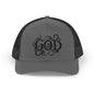Divine Faith Snapback Trucker Cap - Spiritual Fashion, God Theme hat, Outdoor Style, Gift for Believers, Casual Wear