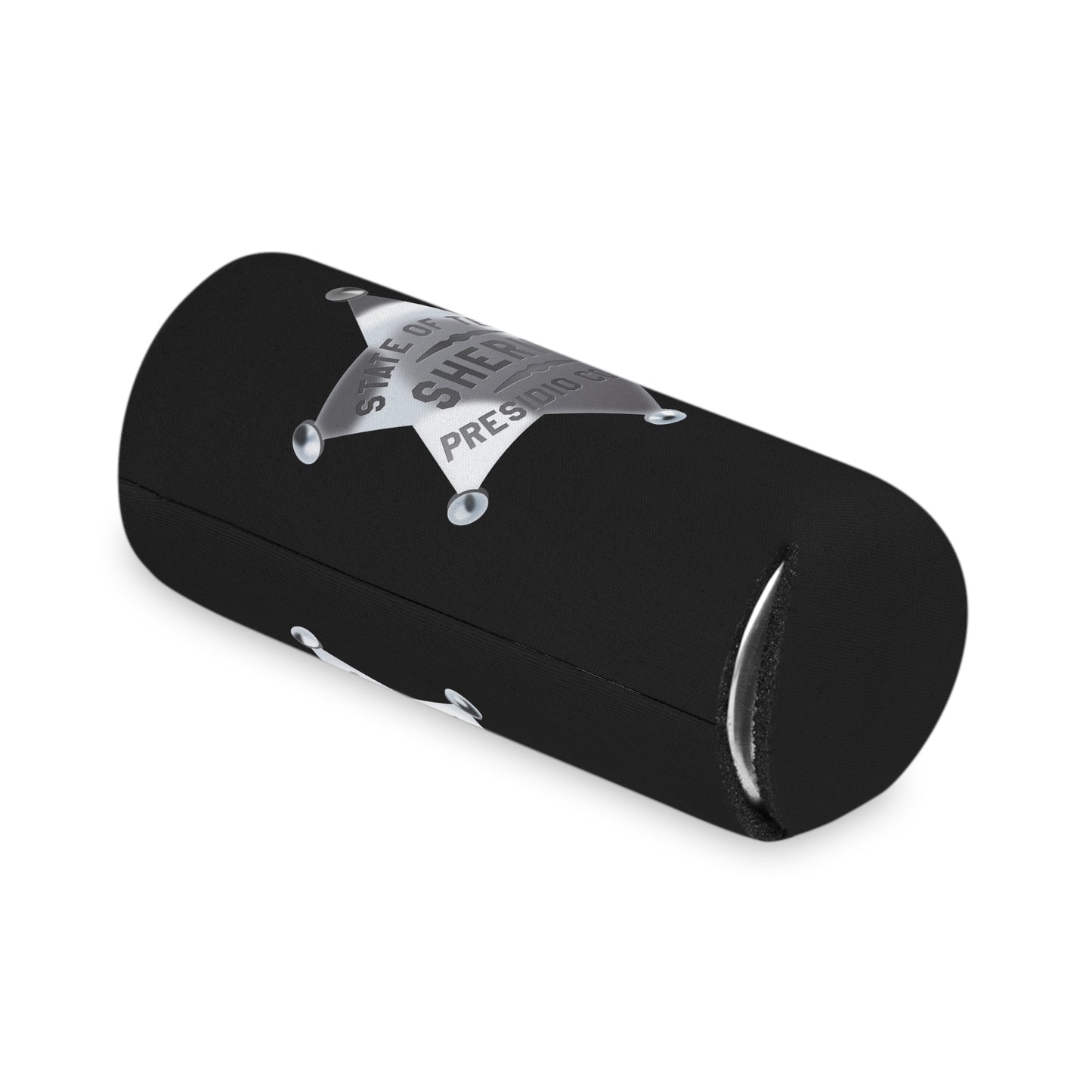 Sheriff Badge Can Cooler, Texas Sheriff Cooler, BBQ Coolers, Party Drink Holder, Outdoor Event Gifts, Custom Koozie