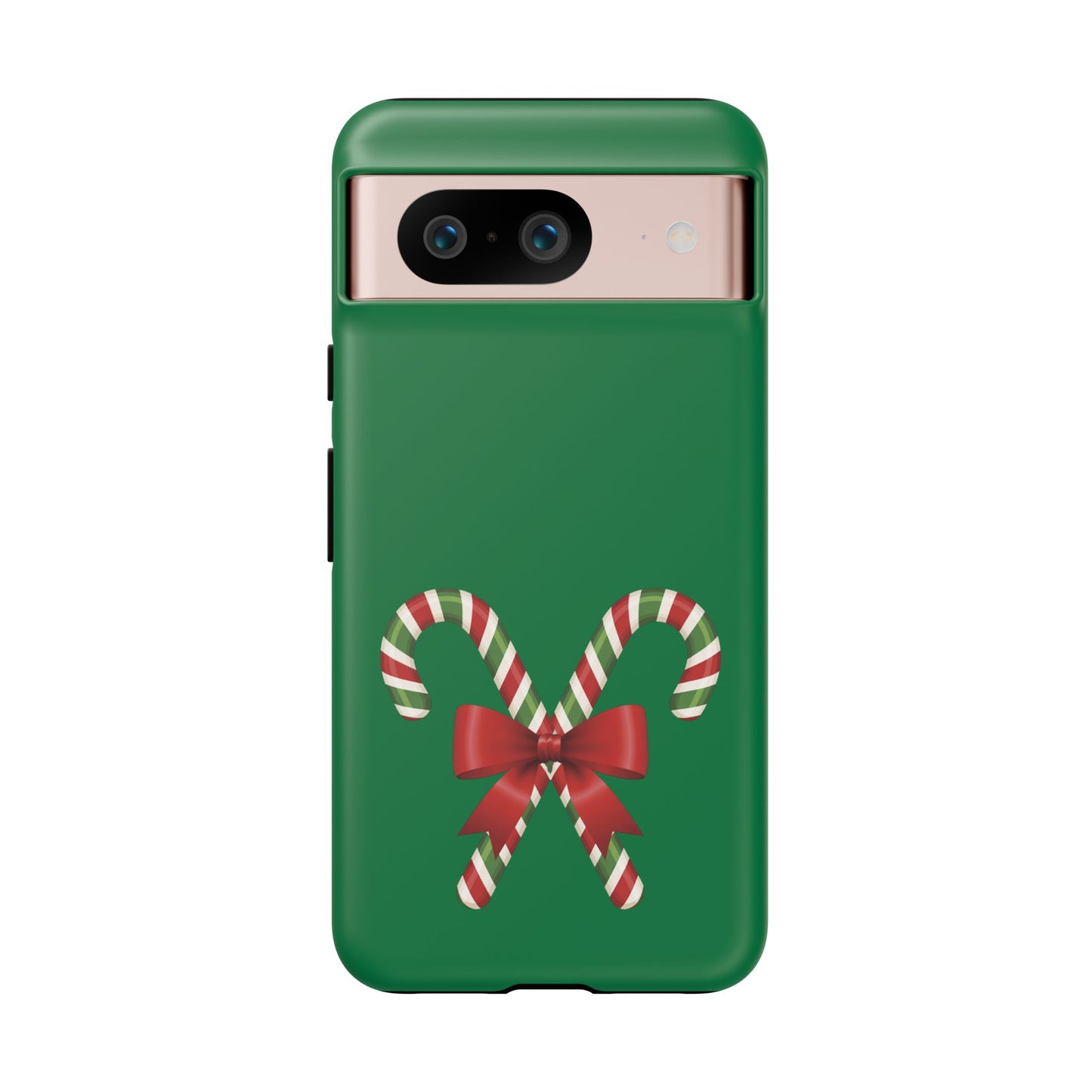 Candy Cane Phone Case: Holiday Spirit, Festive Gift, Cute Accessories, Christmas Decor, Seasonal Style