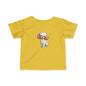 Cute Puppy Infant Tee, Baby T-Shirt, Newborn Gift, Toddler Tee, Dog Lover Baby Clothes