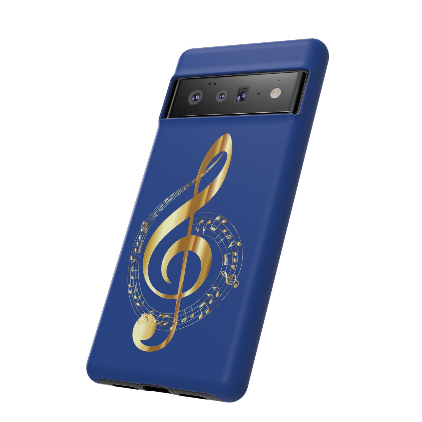 Tough Cases Blue and Gold Musical Note