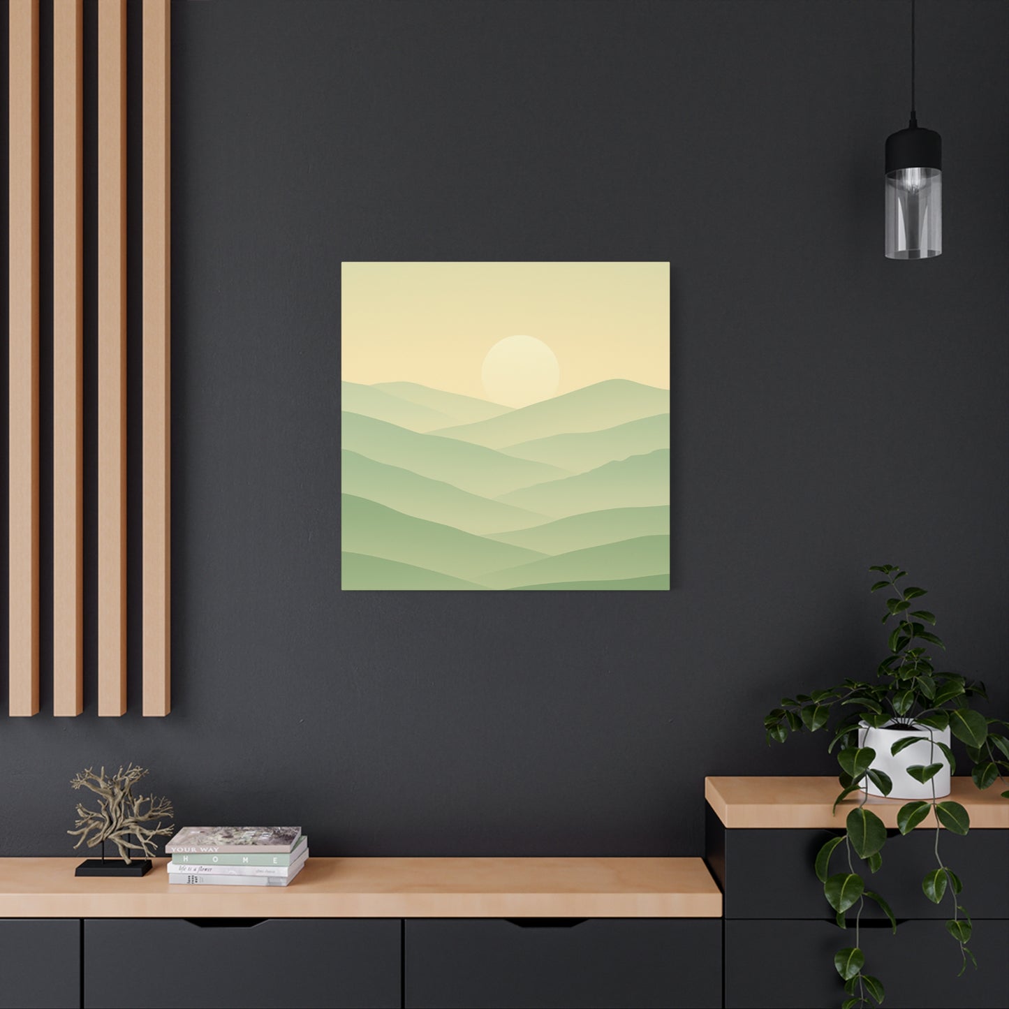 Matte Canvas, Stretched, 1.25" Sunset or Sunrise