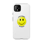 Happy Face Phone Case, Tough Cases, Don’t Worry, Be Happy, Cute Gift for Friends, Positive Vibes, Fun Mobile Accessories