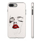 Stylish Phone Case with Artistic Lip Design, Femme Tech Accessory, Trendy Device Cover, Gift for Her, Unique Phone Accessories