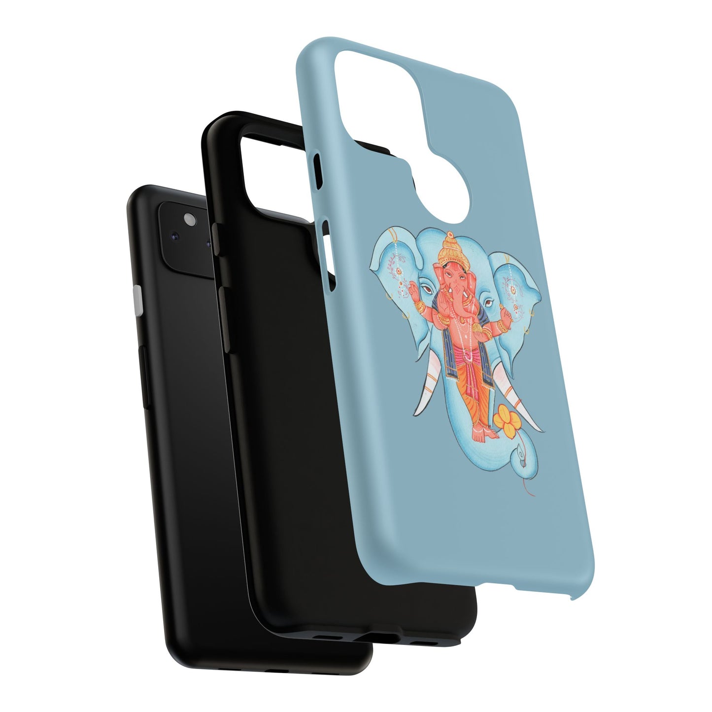 Tough Cases: Ganesh-Inspired Phone Case, Bohemian Phone Cover, Hindu Art Accessory, Festival Gift, Protective Phone Shell
