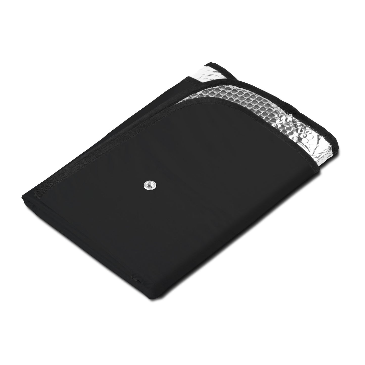 Skull Headphones Car Sun Shade — Gothic Rock Windshield Protector