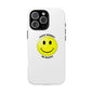 Happy Face Phone Case, Tough Cases, Don’t Worry, Be Happy, Cute Gift for Friends, Positive Vibes, Fun Mobile Accessories