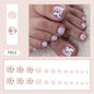 Pure desire French diamond flash ins wind sweet and cool hot girl press-on nails and Press-on toenails special – Image 14