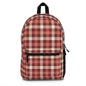 Rustic Plaid Backpack | Trendy School Bag, Stylish Weekend Backpack, Casual Travel Pack, Holiday Gift, Everyday Use
