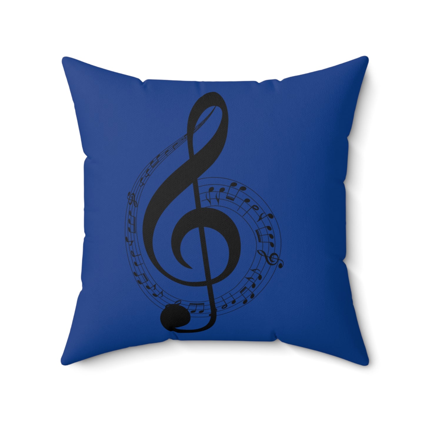 Musical Note Throw Pillow - Cozy Music Decor, Gift for Musicians, Home Accent Piece, Music Lover's Decor, Birthday Gift