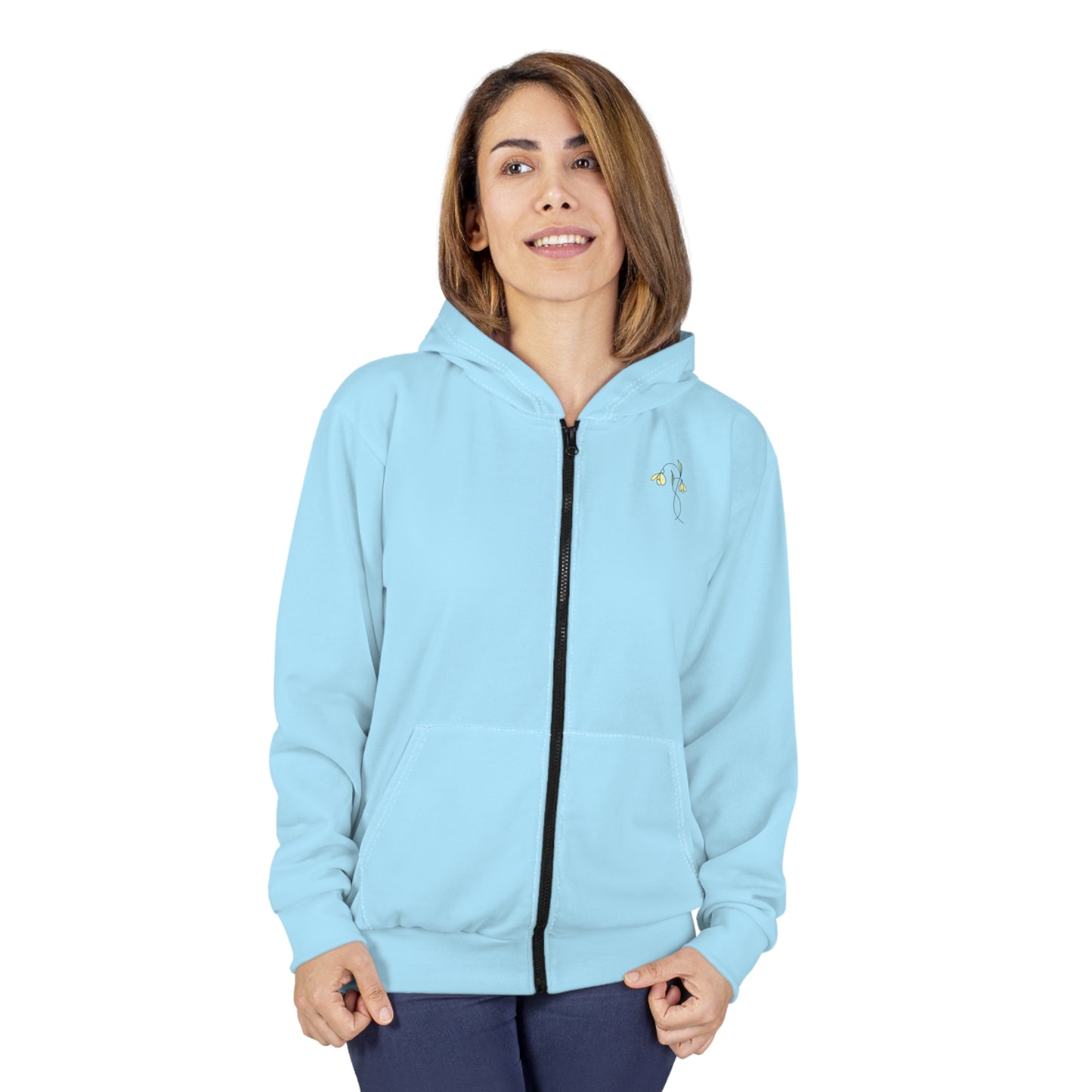 Trendy Unisex Zip Hoodie | Cozy Layer for Every Day, Perfect for Casual Wear, Gift for Birthdays, Relaxation, Outdoor Adventures